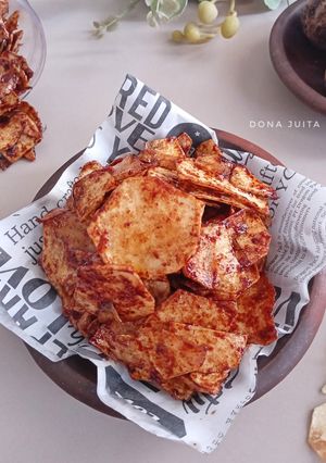 Foto resep Keripik Kimpul Pedas Manis