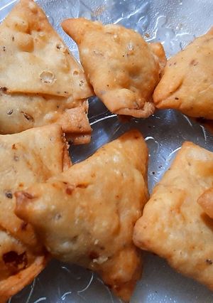 A picture of Mini samosas❤❤.