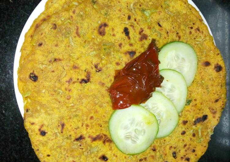 Recipe of Homemade Cucumber paratha