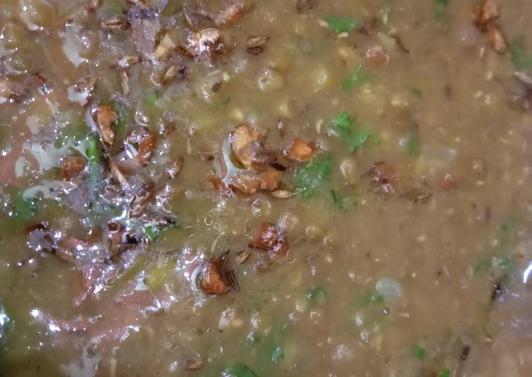 Step-by-Step Guide to Make Homemade Green Gram Dal