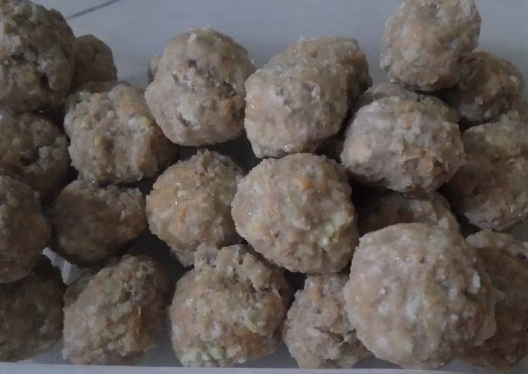 Resep Baso campur sayur Lezat