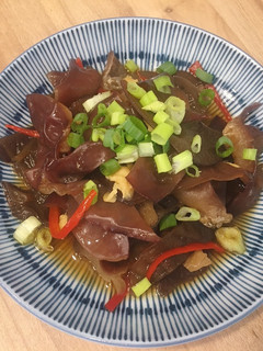 涼拌黑木耳~簡單好做夏日涼拌菜 的食譜成品照片
