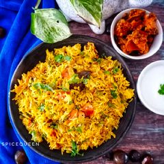 A picture of Tomato Rice.