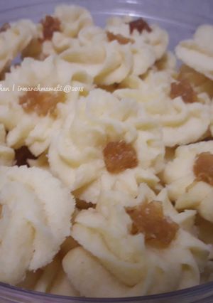 Foto resep Semprit Susu 3 Bahan No mixer