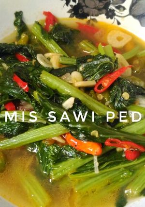 Foto resep Tumis Sawi Pedas (Oseng Sawi)