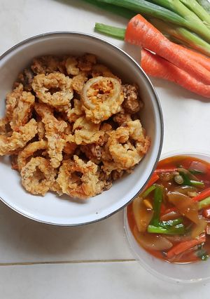 Foto resep Cumi Crispy Asam Manis Pedas