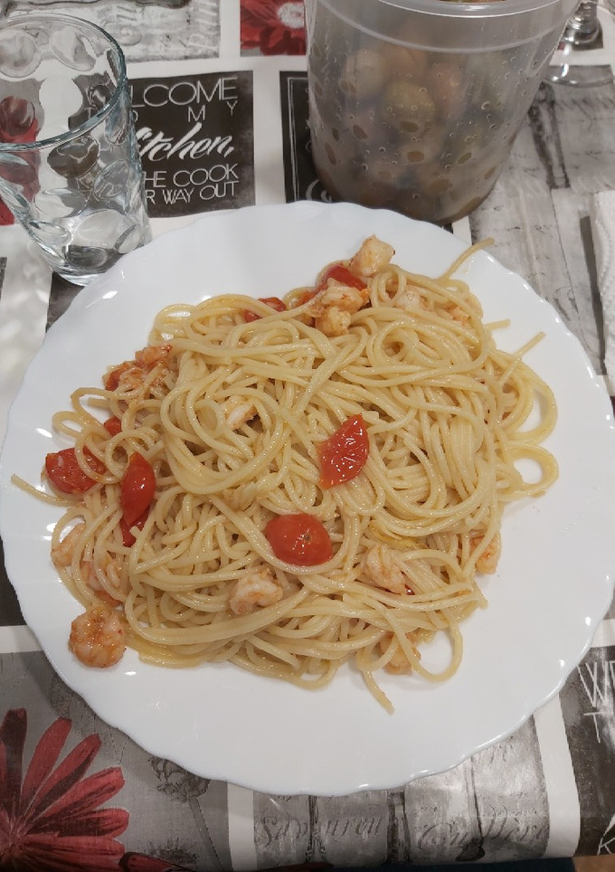 Una foto de Spaguettis Arrabiata(o no)