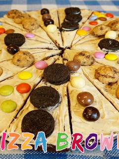 Una foto de Pizza brownie