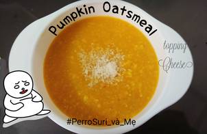 Pumpkin oats soup - Súp bí đỏ yến mạch
