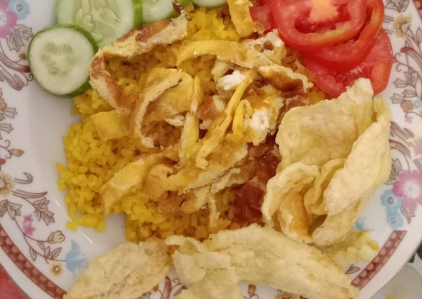 Nasi Goreng Kuning Kencur