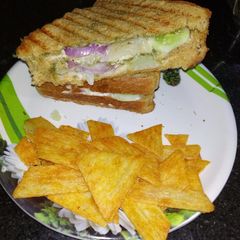Grilled mayo sandwich A picture of Grilled mayo sandwich.