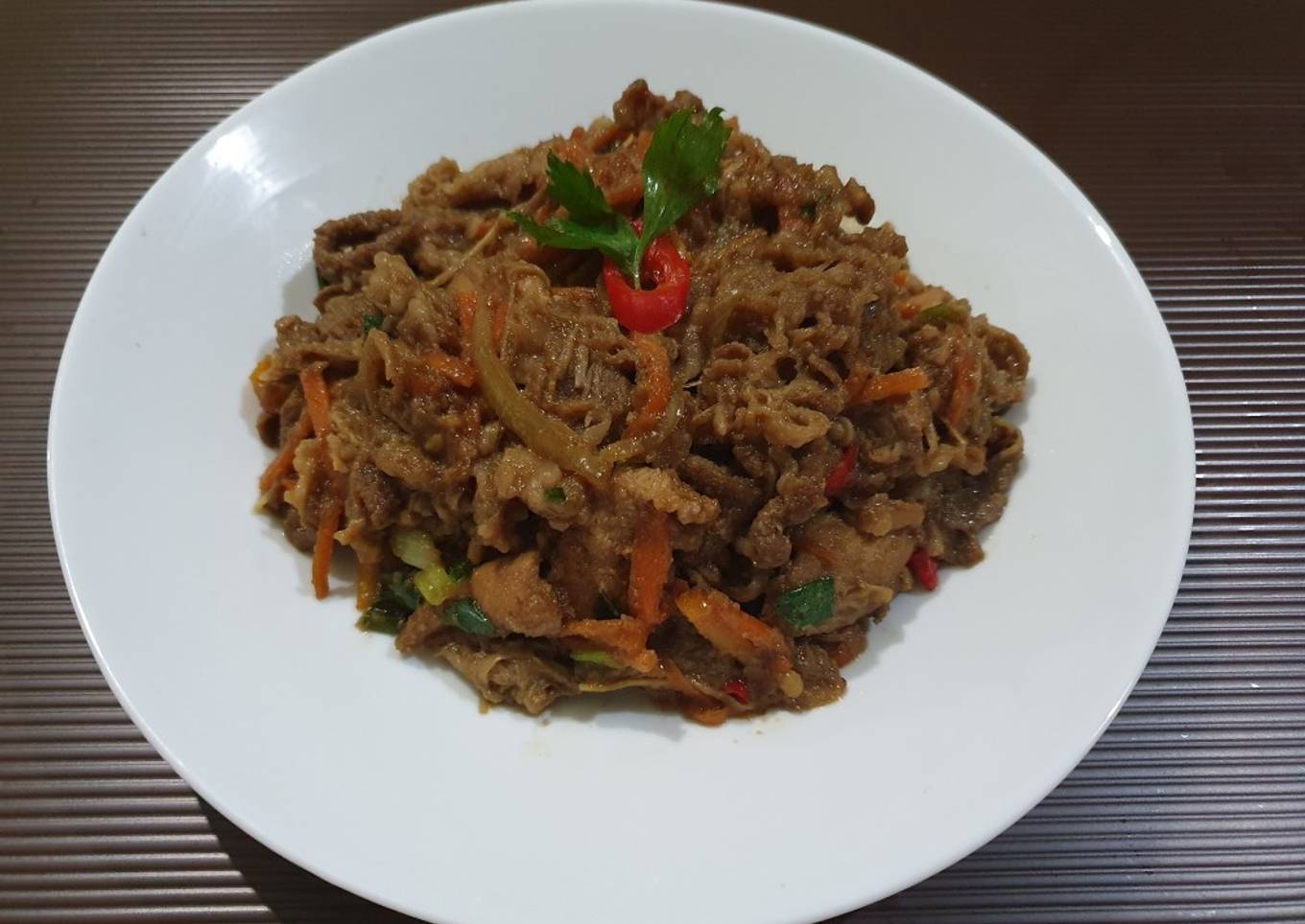 Korean Beef & Chicken Bulgogi (with vegetable)