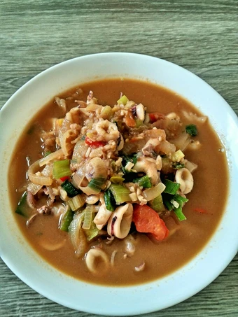 Cara Gampang Menyiapkan Resep Cumi Kuah Saos Tiram yang Lezat Sekali Anti Ribet, Lezat