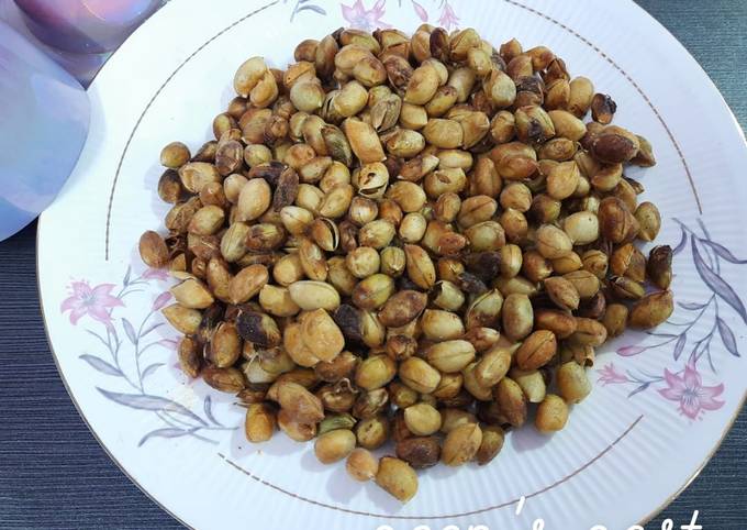 Olive Oil roasted Green Chickpeas Recipe by ZMA - Cookpad