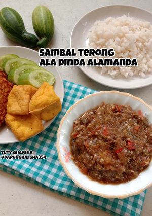 Foto resep Sambal Terong Ala Dinda Alamanda