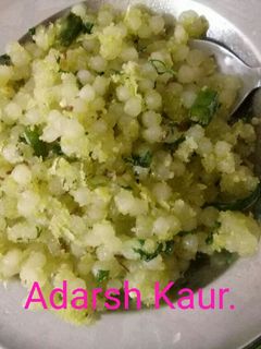 साबूदाना खिचड़ी (Sabudana khichdi recipe in Hindi) रेसिपी मुख्य फोटो