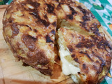 Tortilla de papa rellena 🥔🥔🥚🥚🥔🥔