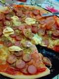 Deutsche bayerische Pizza