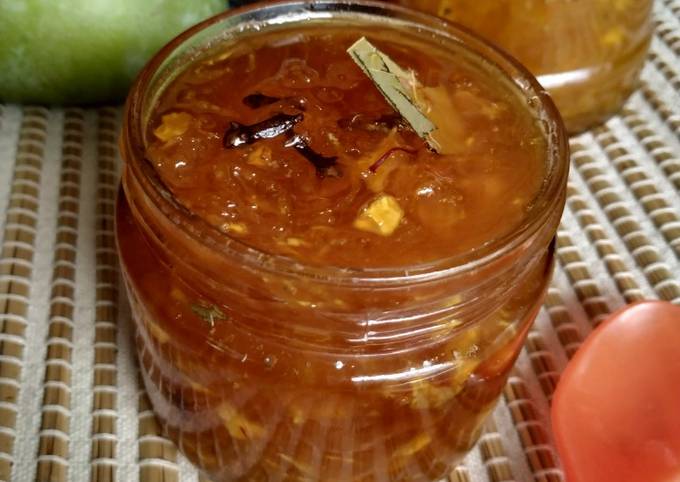 Step-by-Step Guide to Make Perfect Raw mango murrabba