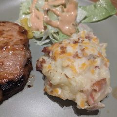 A picture of Twice baked potato casserole.