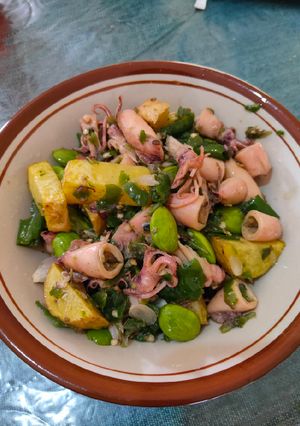 Foto resep Cumi cabai hijau