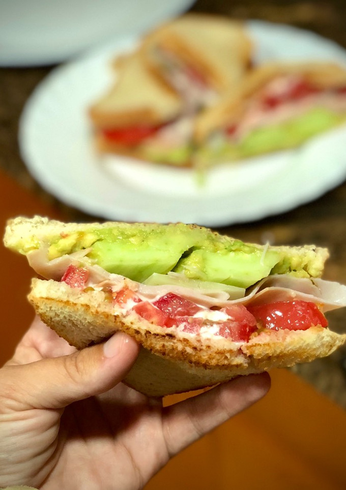 Una foto de Sándwich para noches de verano 🌙🫠