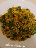 Spinach egg