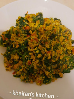 Spinach egg ainihin hoton girkin