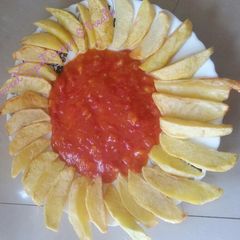 A picture of Tomato sauce,# author Marathon contest.