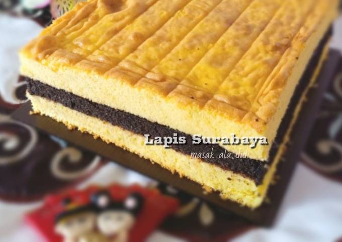 Langkah Mudah untuk Membuat Cake Lapis Surabaya ala Didi (Premium) Anti Gagal