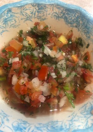 Una foto de Salsa mexicana