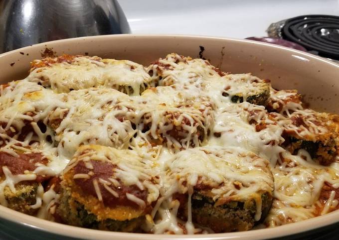 Recipe of Perfect Zuccinni Parmesean