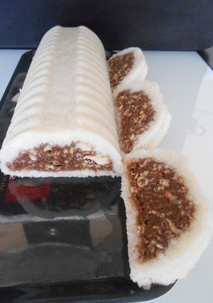 Kókuszos - kekszes őzgerinc recept fotója