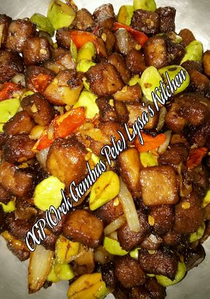 Foto resep OGP (Orek Gembus Pete)