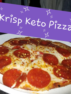 A picture of Krisp Keto Pizza.