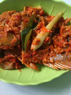 Foto resep balado mujair merah
