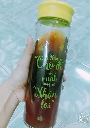 Hình của món Trà bí đao.