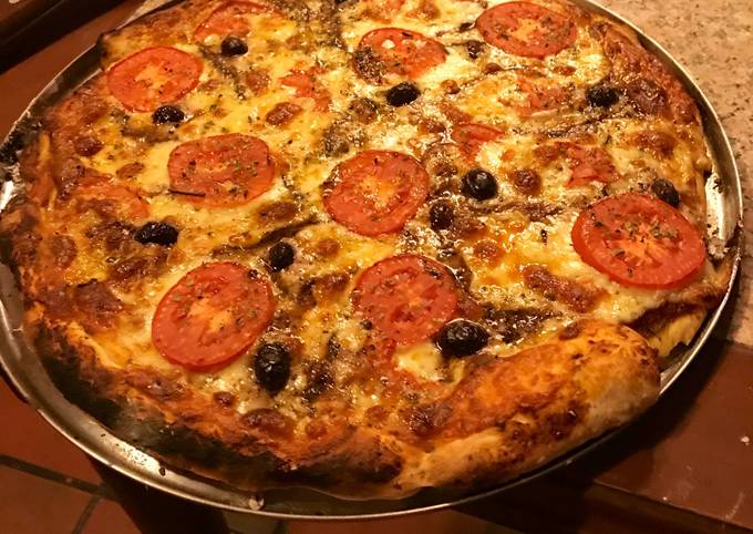 Pizza Napolitana Receta de Sonia - Cookpad