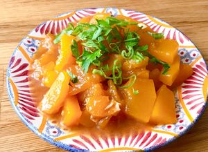 Hình của món 🌱 Bí Đỏ Xào Tỏi.