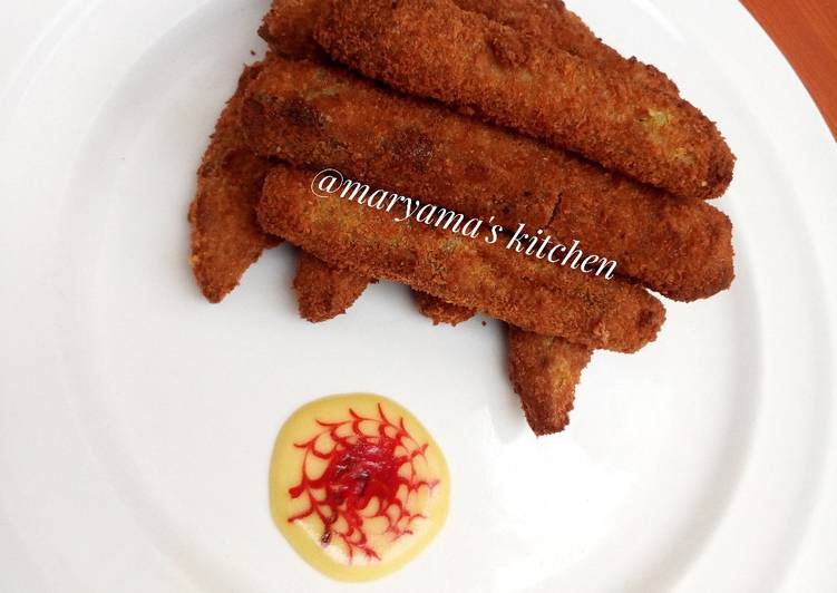 How to Make Perfect Crunchy egg fingers