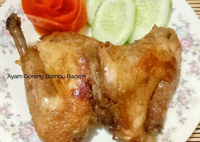 Ayam Goreng Bumbu Bacem