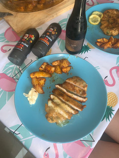 Una foto de Pollo al limón (estilo chino)
