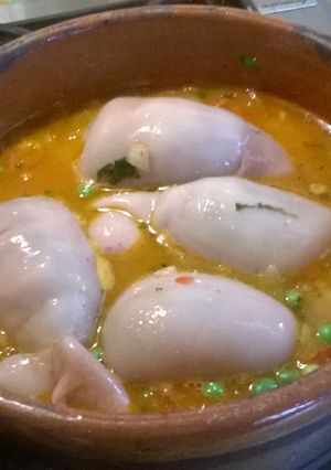 Una foto de Calamares rellenos