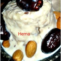 A picture of Dates and nuts kulfi.