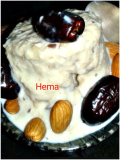 A picture of Dates and nuts kulfi.