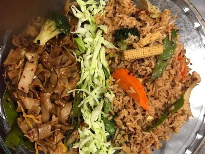 Easy Steps to Make Recipe Thai crazy noodles with fried rice that is So Delicious, Appealing}