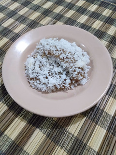 Foto resep Kue Keranjang kukus tabur kelapa