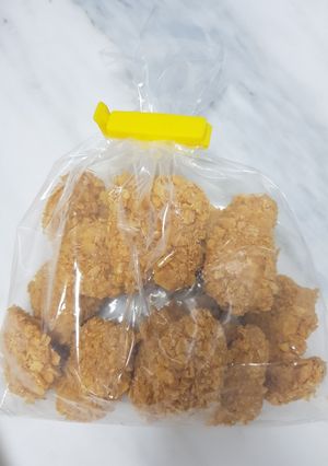 صورة لوصفة دجاج ناجتس بالكورن فلكس