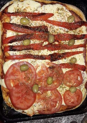 Una foto de Pizza casera 🍕
