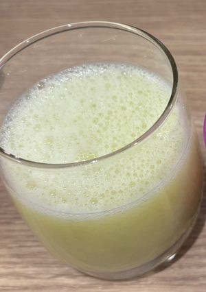 閃電蜜瓜益力多飲品 的食譜成品照片